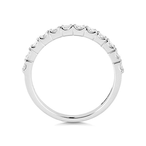 Platinum Diamond Half Eternity Ring Ring Pt 4 Claw Pc G VS