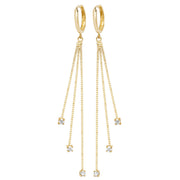 9K Yellow Gold  Earrings