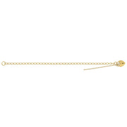 9K Yellow Gold Ladies' Charm Bracelet