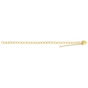 9K Yellow Gold Ladies' 7.5 Inches Charm Bracelet