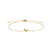 9K Yellow Gold Moon Pull Style Bracelet