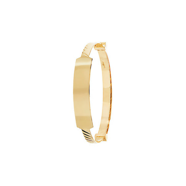 Babies' ID Bangle in 9K Gold