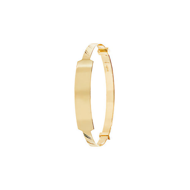 Babies' ID Bangle in 9K Gold