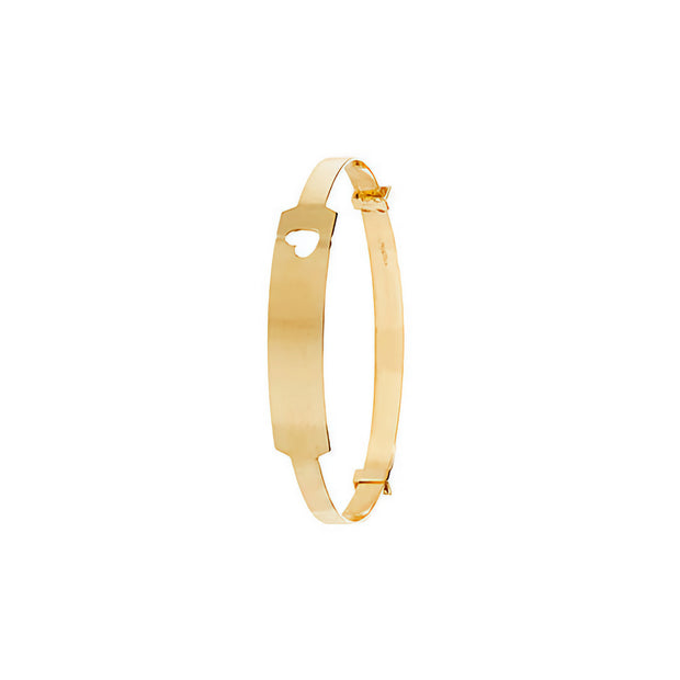 Babies' ID Bangle in 9K Gold