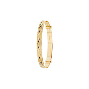 Babies' Bangle in 9K Gold