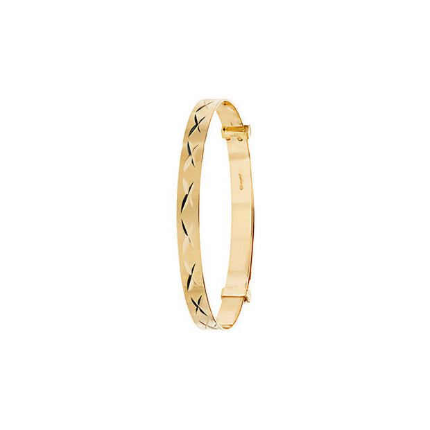 Babies' Bangle in 9K Gold