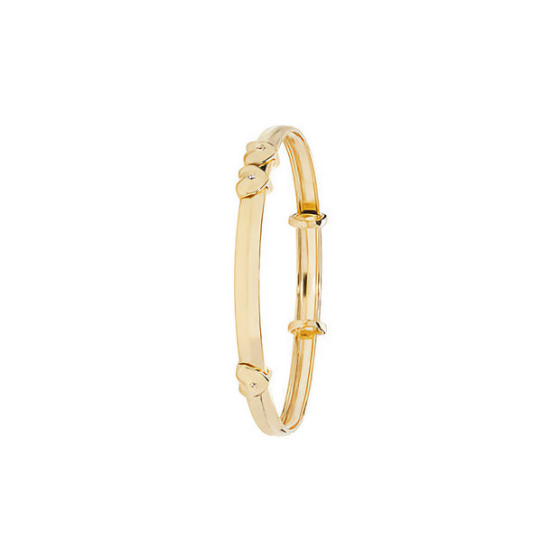 Babies' ID Bangle in 9K Gold