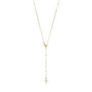 9K Yellow Gold Ladies Gold Rosary Necklace