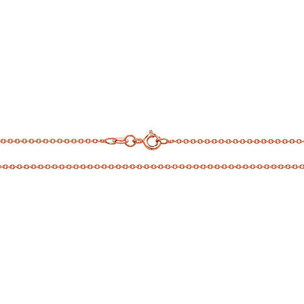 9K Rose Gold Cable Chain