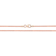 9K Rose Gold Spiga Chain