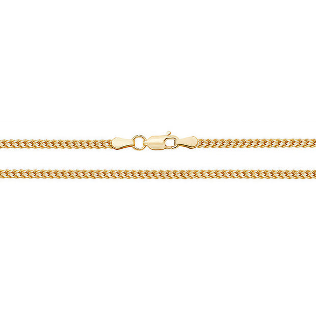 9K Yellow Gold Franco Chain