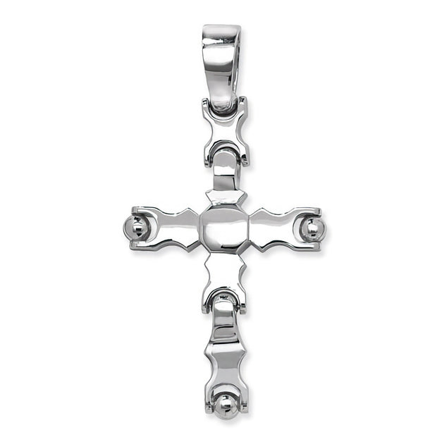 Silver Movable Cross Pendant