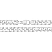 Silver Curb Chain