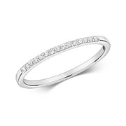 Diamond Ring in 9K White Gold