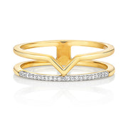 Diamond Ring in 9K Gold