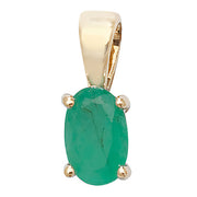 Emerald Pendant in 9K Gold