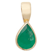 Emerald Pendant in 9K Gold