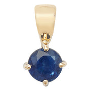 Sapphire Pendant in 9K Gold