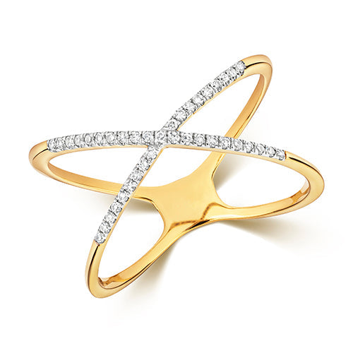 Diamond Ring in 9K Gold