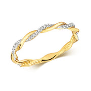 Diamond Ring in 9K Gold