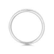 18K Gold Diamond Eternity Wedding Band