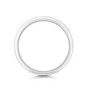 18K Gold Diamond Eternity Wedding Band