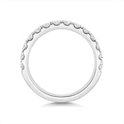 18K Gold Diamond Eternity Wedding Band