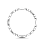 H VS2 Diamond Platinum Wedding Band