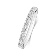G VS Diamond Platinum Wedding Band