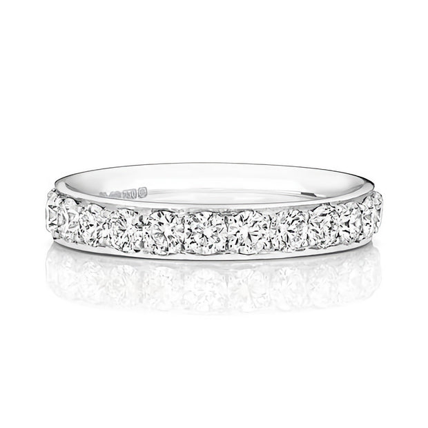 G SI1 Diamond Platinum Wedding Band