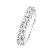 G SI1 Diamond Platinum Wedding Band
