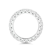 G VS Diamond Platinum Wedding Band