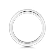 G VS Diamond Platinum Wedding Band