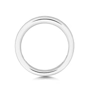 G VS Diamond Platinum Wedding Band