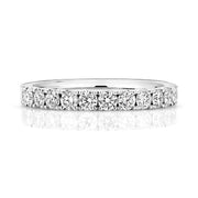 G VS Diamond Platinum Wedding Band