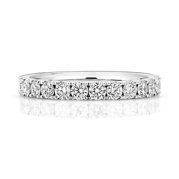 G VS Diamond Platinum Wedding Band