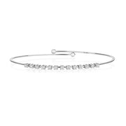 Diamond Bracelet in 18K White Gold