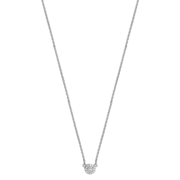 Diamond Necklace in 18K White Gold