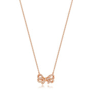 Diamond Necklace in 18K Rose Gold