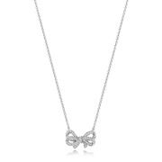 Diamond Necklace in 18K White Gold