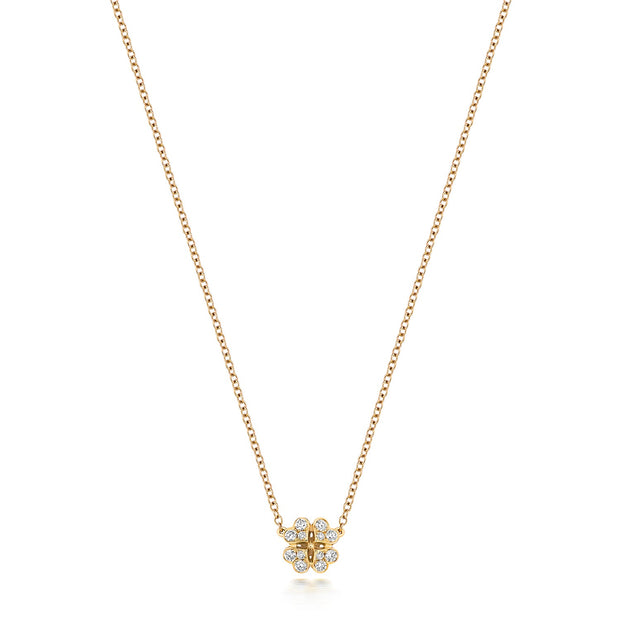 Diamond Necklace in 18K Gold