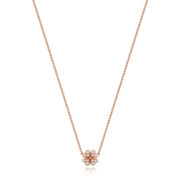Diamond Necklace in 18K Rose Gold