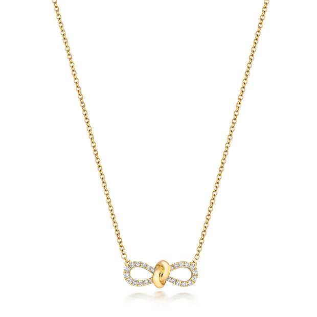Diamond Necklace in 18K Gold