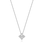 Diamond Necklace in 18K White Gold