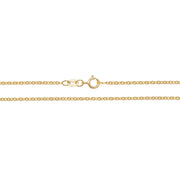 18K Yellow Gold Cable Chain
