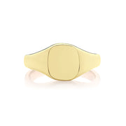 Heavy Weight Cush Signet Ring