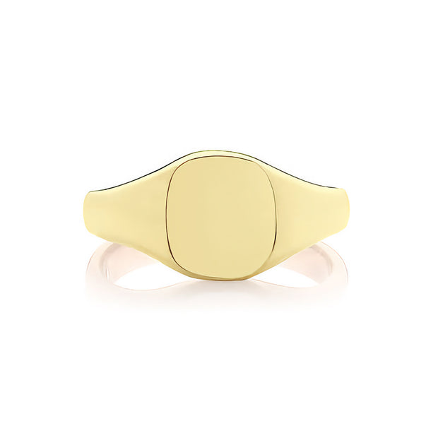 Heavy Weight Cush Signet Ring