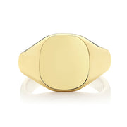 Heavy Weight Cush Signet Ring