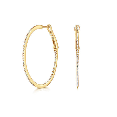 Diamond Earring in 9K Gold