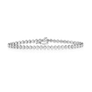 Diamond Bracelet in 9K White Gold